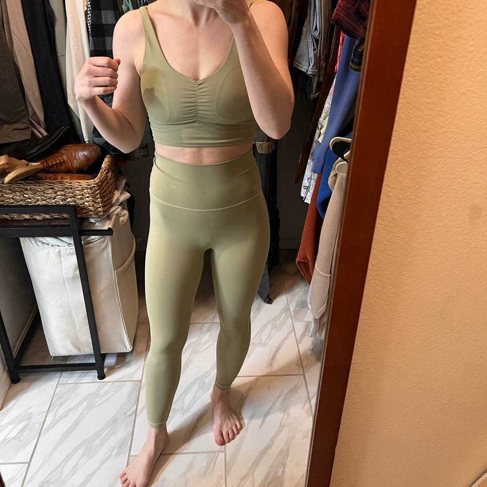 Astoria sage green activewear set
